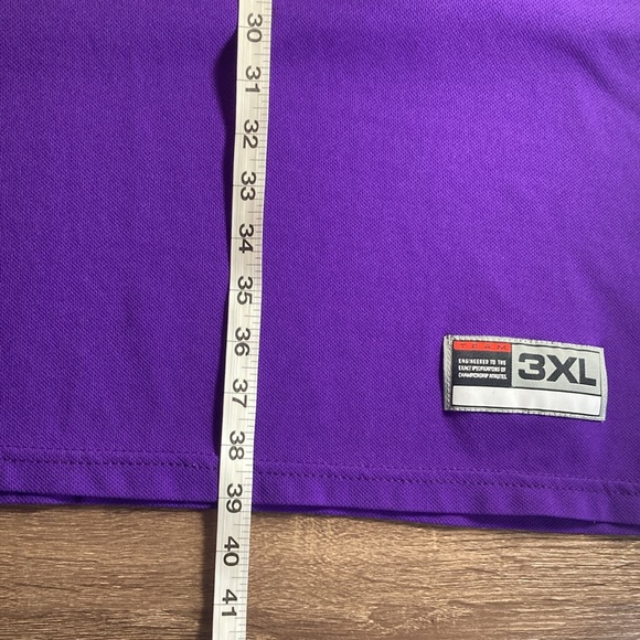 Pre owned  Mens Vintage Nike TCU Team Issue Athletic Cut Crew Neck 3XL - Picture 7 of 9